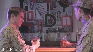 BiPhoria - Army Corps Fucks Lieutenant & his Wife