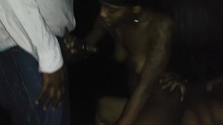 Two Strangers Enjoying my Wife