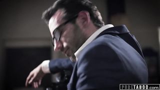 PURE TABOO Struggling Actress Abigail Mac Pressured into 3-Way at Casting