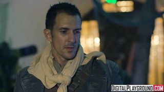 Star Wars Underworld: a XXX Parody Scene 2, Slave Eva Lovia Takes two Dick