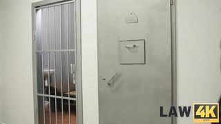 LAW4k. Nice lady had just stolen a shampoo but she was punis