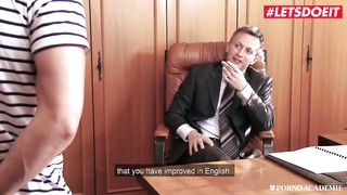 LETSDOEIT - Bad Teacher Goes Wild In MMF Hardcore Threesome