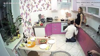 Cuckold, Sexy Cutie Wife in threesome Sex With Lover & Husband