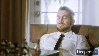 Deeper. Evelyns Intense Threesome with Jealous Partner