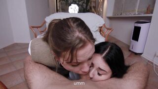 MY FRIEND TEACHES ME TO SUCK HER HUSBAND'S COCK