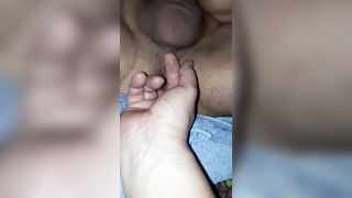 MMF. My wife rides his cock. I film and assist them