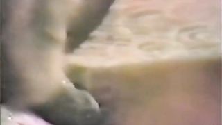 VHS-era Hotwife Ruth Enjoys Black Bull + Hubby MMF