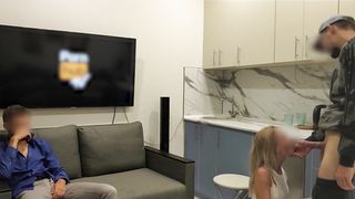 Sharing girlfriend after  party. It turns me on when she fucks my friend