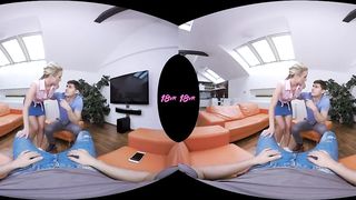 18VR Vinna Reed Enjoys Anal Threesome VR Porn