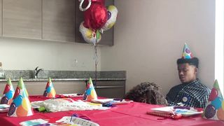 nobody came to my bday party so my stepmom gave me an extra surprise...