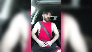 My uber driver gives me a helping hand