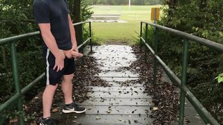 (RECUT) Coach fucking his player in public before the game.