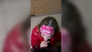 MMF. Fucked our neighbour teen in public entrance. Anal, double blowjoc, squirt, dirty talks