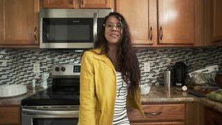 My big ass stepmom scrambles my eggs every morning