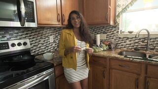 My big ass stepmom scrambles my eggs every morning