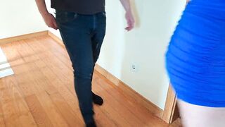 Cheating wife puts music and does threesome under the bed mmf