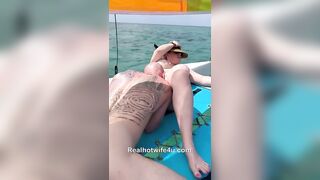 Public MMF on a sailboat in Hedonism Jamaica