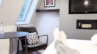 StepMom And StepSon Share a Bed In A Hotel Room