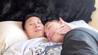 Asian couple in a bareback boys' love sex dream, Tyler Wu & Sam Vu (yaoi porn)