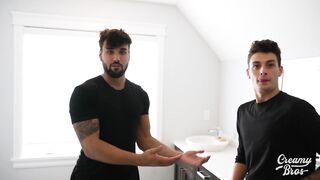 Straight StepBro Gets Caught Getting A Blowjob From Roommate