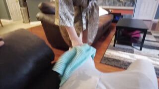 Busty Mature Milf Stepmom Danni Jones Has To Clean Up Two Messes For Her Stepson