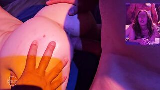 Bi couple sucks, licks, fucks, rides, guides, and DVPs a thick cock MMF