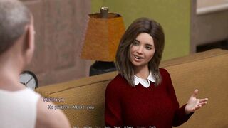 The East Block: College Girl Jerks Off Two Older Man With Big Cocks On The Couch - Episode 12