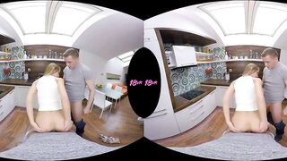 18VR Two Rocky Dicks For Alexis Crystal VR Porn