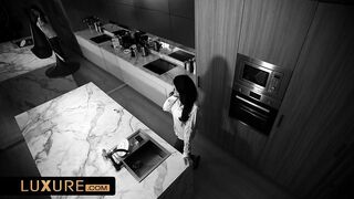 Ania Kinski is surprised with a Double Penetration