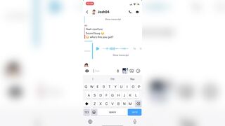 My Straight best friend Fucks my cheating boyfriend on Snapchat