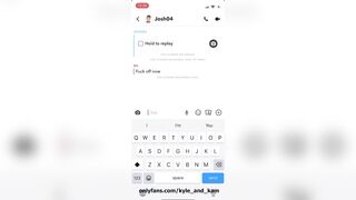 My Straight best friend Fucks my cheating boyfriend on Snapchat