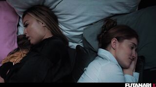 Sexy Maid With Dick Fucks Boss's Busty Wife