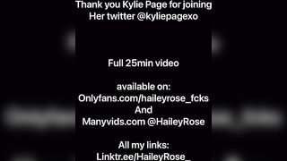 Kylie Page Fucks Amateur Couple POV and Swallows