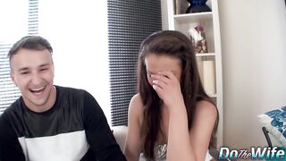 Valentina Ross Gets Cum Filled Right in Front of Her Cuckold