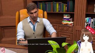 Steps of Debauchery # 22 - Busty girl taking a shower - Jazziuu - Gameplay