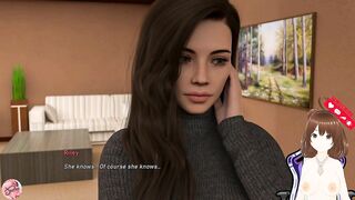 Steps of Debauchery # 22 - Busty girl taking a shower - Jazziuu - Gameplay