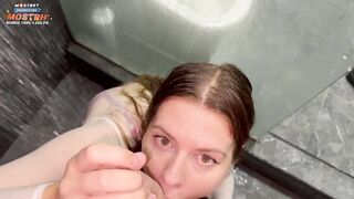 My Step mom Made Me Wash Myself And Cum!