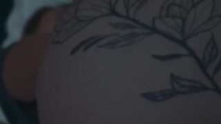 Step mom fucks with step son till twice cum in shared hotel room with one bed