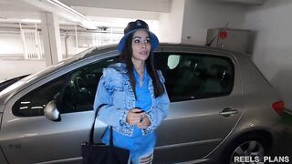 Stepmom gets anal fucked in parking lot to pay stepson's remaining debts